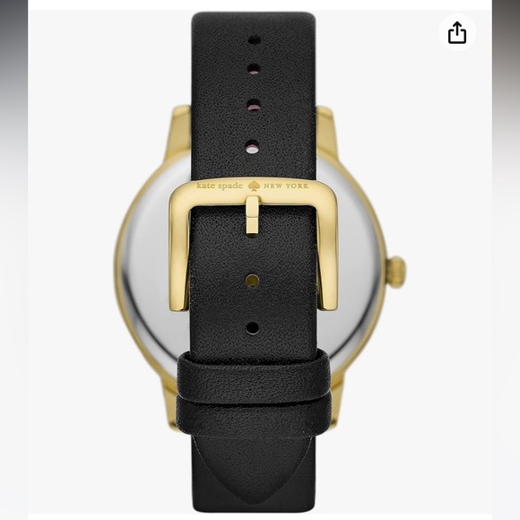 NIB Kate Spade French Bulldog Metro Leather Watch - Picture 12 of 12